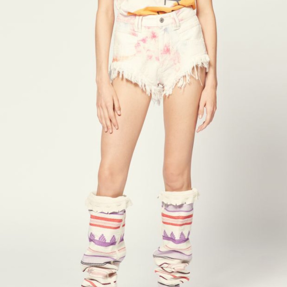 Isabel Marant Eneida Denim Shorts